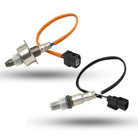 WZODKJ O2 Oxygen Sensor Upstream Downstream for 2006-2015 Honda Civic 1.8L L4,OE 234-9124，234-4350（2PCS）