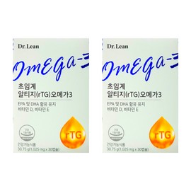 Dr.Lin Supercritical RTG Altige Omega 3 Omega 30 tablets 2 boxes 2 months / 닥터린 초임계 RTG 알티지 오메가3 오메가 30정 2박스 2개월