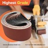 KonaFlex Sanding Belts 20 Pack 3x21 Inch Belt Sander Paper