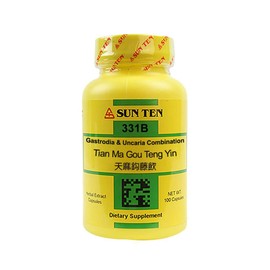 Sun Ten - Gastrodia & Uncaria Combination Capsules/Tian Ma Gou Teng Yin/天麻鈎藤飲