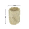 20 Pcs Rockwool Starter Plugs Hydroponic Seedling Blocks Soilless Cultivation