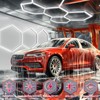 BRILLIHOOD LED Hexagon Garage Lights, 24 Pack Car Garage Light