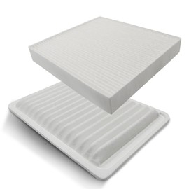 ACB ZONE Premium Cabin Engine Air Filter for My Car, Auto Air Filters Replacement for Toyota Camry 2007-2009 L4 2.4L GAS/Camry 2010-2011 L4 2.5L/ Camry 2012-2017 L4 2.5L GAS/Venza 2009-2016 L4 2.7L