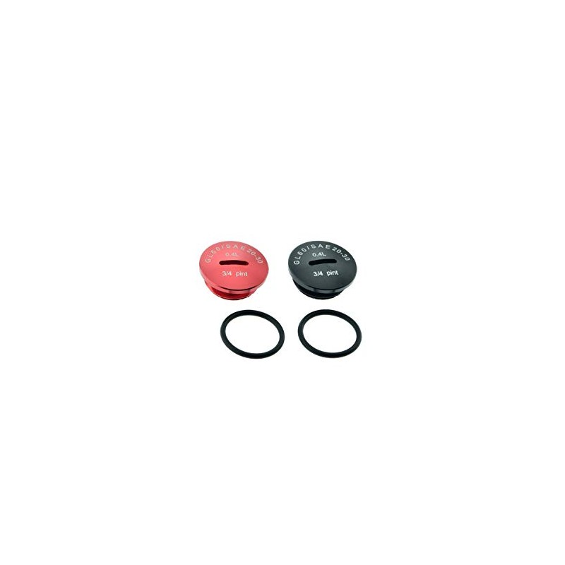 Set of locking screws aluminium with labelling for engine Simson