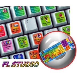 FL STUDIO KEYBOARD STICKERS
