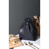 Insulated Thermal 100% Cotton Canvas Lunch Bag - Insulated Aluminum