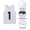 Saaifuu Set of 12 (1-12) Numbered Pinnies/Scrimmage Vest/Team Practice Jerseys