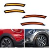 Yitoking 4 PCS LED Side Marker Lights Front and Rear
