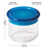 Omada Linea Trendy Design Plastic Container 0.50 L with Snap