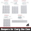 GorillaGrit Clear Adhesive Bumper Pads Combo Pack - 106 Pieces