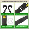 Trash Can Locks with Self-Locking Buckle – Heavy Duty Adjustable