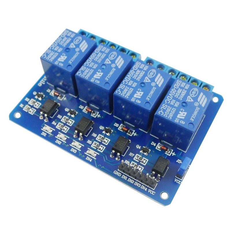 Aihasd 5 V 4 Channel Relay Module Board for Arduino