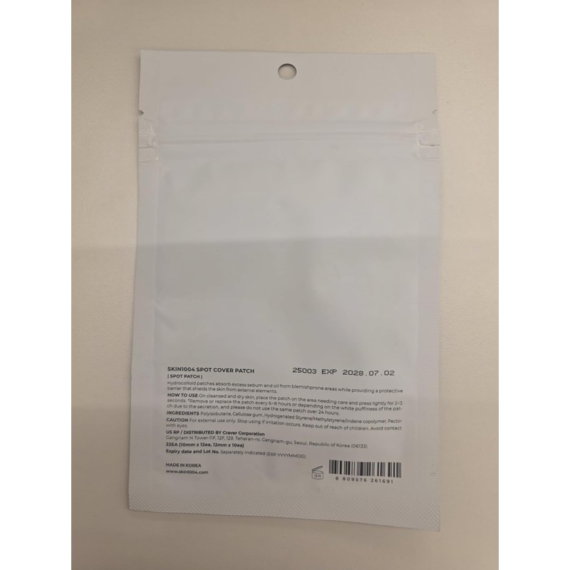 SKIN1004 Spot Cover Patch 22ea