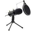 Microphone Condenser Microphone, Smartphone, Microphone, Game Commentary, Stand Mic, Smartphone