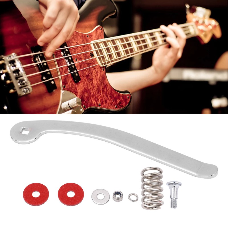 Metal Bridge Tremolo System Set Electric Guitar Vibrato Crank Lever