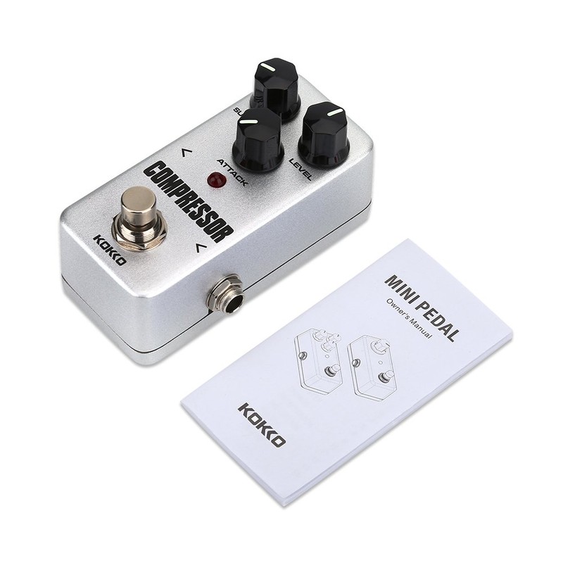 Guitar Effect Pedal, Mini Compressor Sustainer Effect Pedal Instrument Accessory