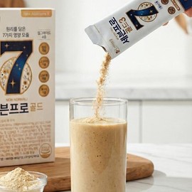 (현대Hmall)약사한끼 7첩반상 아침 식사대용 쉐이크 세븐프로골드 1주분(14포) (Hyundai Hmall) One Meal for Pharmacists 7-Compartment Breakfast Replacement Shake Seven Pro Gold 1 Week Supply (14 Packs)