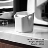 Coffee Knock Box Espresso Knocker Drawer (White 600 ML)