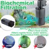 TARARIUM Fish Tank Filter for 15-40 Gallon Tank Crystal Clear