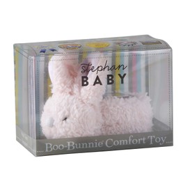 Stephan Baby Boo-Bunnie Comfort Toy & Boo Cube, Pink Plush