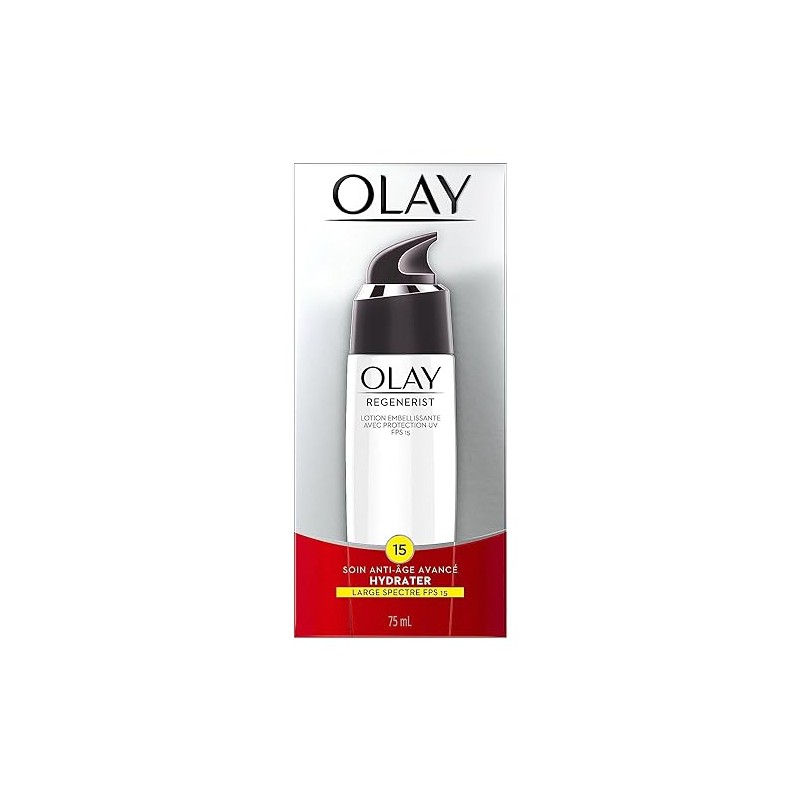Olay Regenerist Loción Regeneradora Unisex Filtro Solar Amplio Espectro Spf15