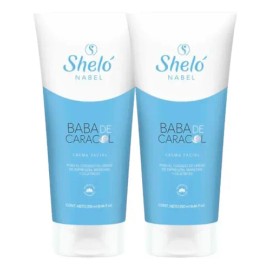 Crema Facial Baba De Caracol Shelo Nabel® 250ml. 2 Piezas Mo
