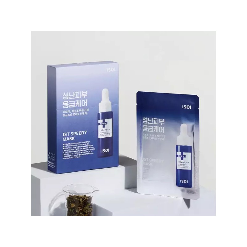 Isoi 아크니 닥터 퍼스트 스피디 마스크(세트) 20ml(10매 ) Acne Doctor