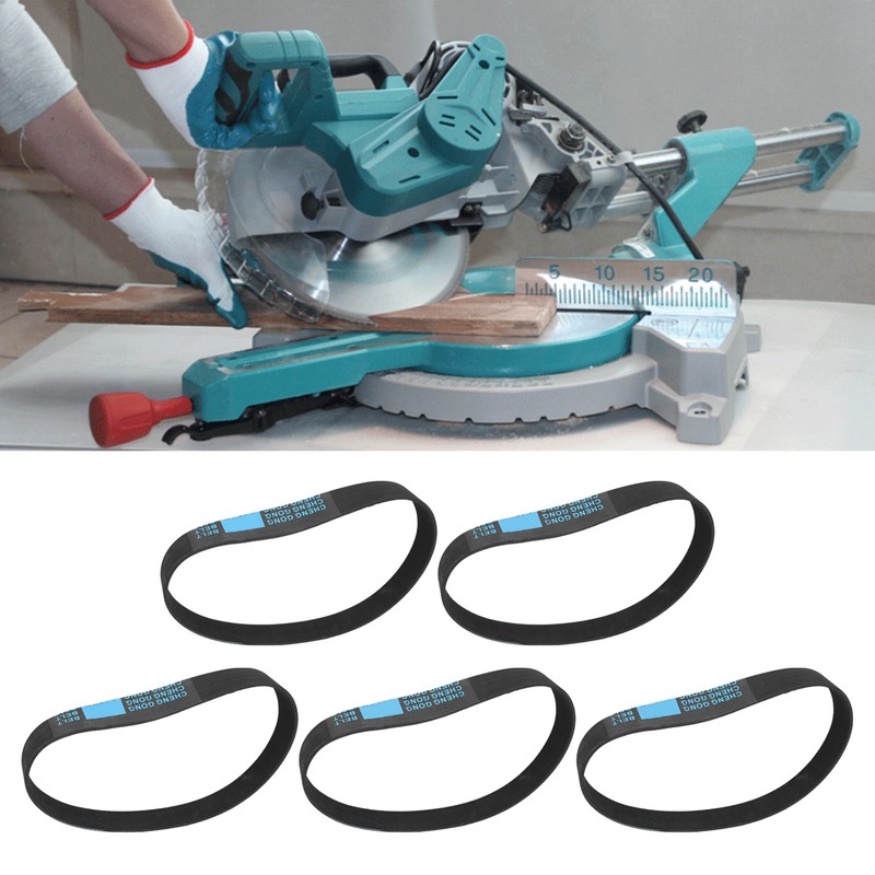 5Pcs Transmission Rubber Belt Industrial 255 Aluminum Sawing Cutting Machine