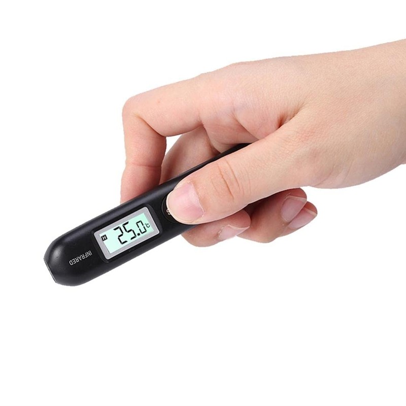 Digital Infrared Thermometer Touch Loose High Temperature Meter Mini Digital