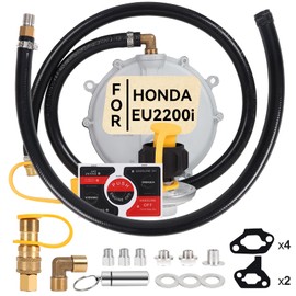 EU2200i Propane, Natural Gas and Gasoline Tri Fuel Conversion Kit, 3 Year Warrnaty, Compatible with Honda EU2200i Generator, Suitable for Family Emergencies, RVs and Camping