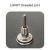 ROYALEAD 1/4 NPT Thread Joint Thermometer -10-100℃/0-220ºF Temperature Gauge 1.4""