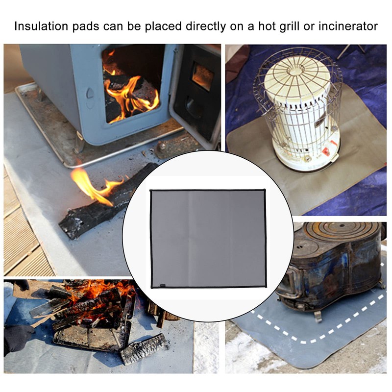 Fire Pit Mat, Fireproof Mat BBQ Grill Mat Fire Pit