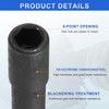 sourcing map 5pcs Nut Driver 5.5mm Hex Drive Socket CR-V
