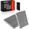 A-Premium Filtro de habitáculo de 2 piezas con carbón activado