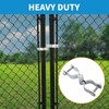 Amoskey Chain Link Fence Gate Hinges, Chain Link Fence Parts,