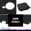 ds-auto-parts Hood Insulation Pad 1/2" With Clips Fit For 1995-2000