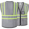 HATAUNKI Reflective Safety Vest for Men Women with Multi-Function Pockets