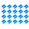 DUST-Free Pencil Erasers, Medium, Pack of 20, Multipack, White Colour