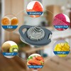 Egg Slicer with Stainless Steel Wire Egg Slicer, Multifunctional Egg