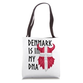 Denmark DNA Danish Viking Scandinavia Danes Norse Nordic Tote Bag