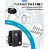 Engineering Plastic Camper Door Lock, RV Door Lock Replacement, Fit