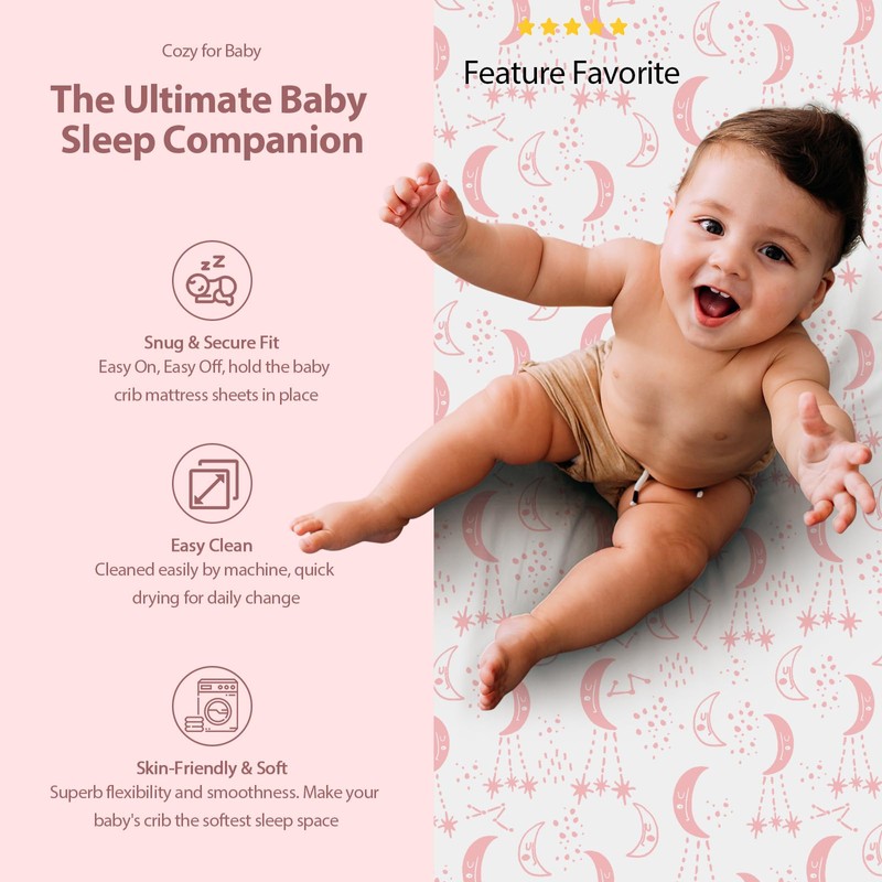 Unnivoll Cot Sheets 120 x 60 cm Fitted Super Soft