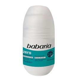 Babaria Roll-On Deodorant, Zero - Antiperspirant for Women and Men - 24-Hour Protection for Sensitive Skin - No Alcohol Anti Sweat Deodorant - 1.7 oz
