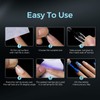 TOMICCA Short Almond Full Cover Nail Tips 510 Pieces 15