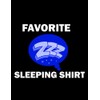 Favorite Sleeping ZZZ Napping Notebook: Notebook, Write-in Journal| 8.5x11 inch