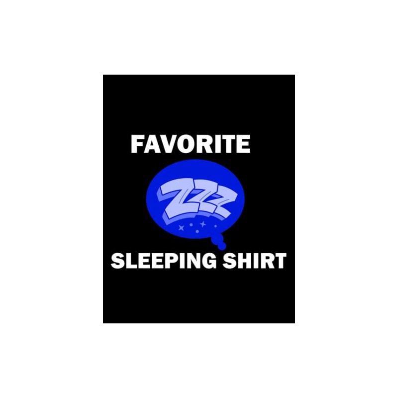 Favorite Sleeping ZZZ Napping Notebook: Notebook, Write-in Journal| 8.5x11 inch