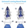 Ironing Board Hanger Wall Mount, Electric Iron Holder Laundry Room