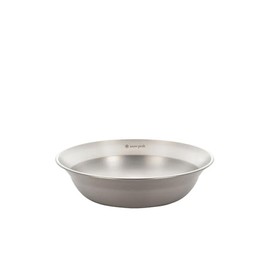 SNOW PEAK Stainless Steel Tableware Bowl L,Silver,TW-031K