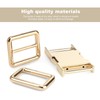 TIANLIN Buckles and Clasps, Metal Buckles (Gold), 50 x 30