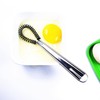 Stainless Steel Mini Spring Egg Beater Silicone Whisk Magic Hand
